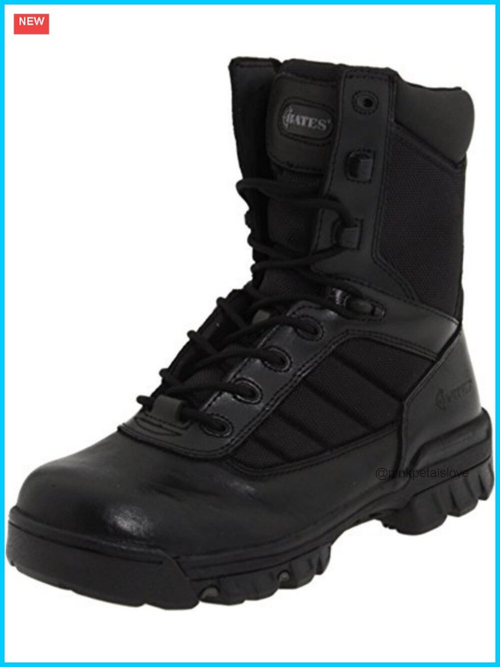 Ultra-Lite Tactical Sport Side Zip Boots Leather Nylon Duty Work